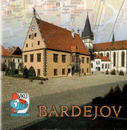 Mapa Bardejov - skladačka