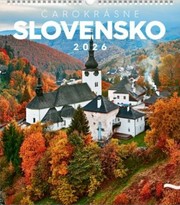 NOTIQUE Nástenný kalendár Čarokrásne Slovensko 2026, 30 x 34 cm