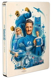 Fantastická 4: První kroky  (UHD+BD) - Limitovaná sběratelská edice - Steelbook