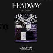 Purple Kiss:  7Th Mini Album : Headway (Leeve Case / Cd + 96P Photobook + Postcard 1Ea