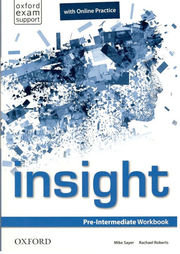 Insight Pre-Intermediate Workbook +Online Practice