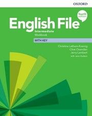 English File Intermediate 4th Ed.Workbook with key
