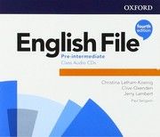 English File Pre-Intermediate 4th Ed. audio CDs