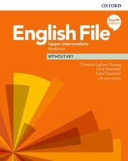 English File 4th Ed. Upper-intermed. Workbook WO/K