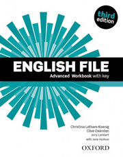 English File Advanced 3rd ed.Workbook with key