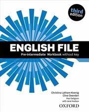 English File Pre-Int. Workbook 3rd. Ed. bez kľúča
