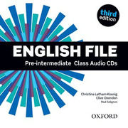 English File Pre-Intermed. Class Audio CDs 3rd ed.