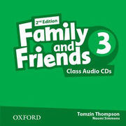 Family and Friends 3 Class CDs 2nd Edition