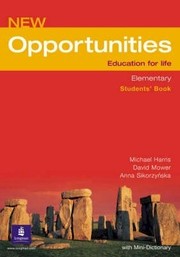 Opportunities New Elementary Students Book