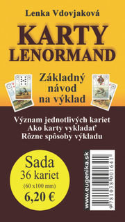 Karty Lenormand (sada: karty + brožúrka)