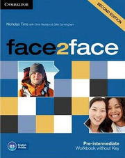 Face 2 face 2nd ed. Pre-Inter. Workbook without key