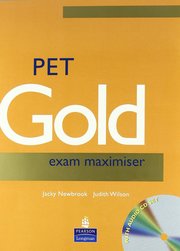 Pet Gold exam maximiser with Audio CD Set