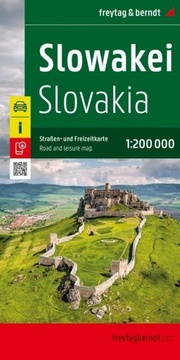 Mapa Slovensko 1:200 000