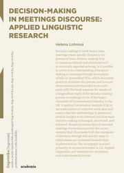 Decision-making in Meetings Discourse: Applied Linguistic Research