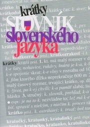 Krátky slovník slovenského jazyka