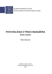 Psychológia v práci manažéra (2.vydanie)