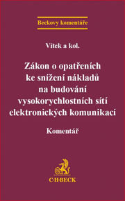 Zákon o opatřeních ke snížení nákladů na budování vysokorychlostních sítí elektronických komunikací