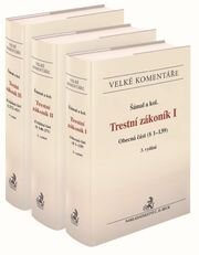 Trestní zákoník. Komentář - 3 svazky (3. vydání)