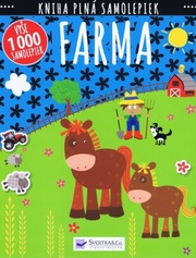 Kniha plná samolepiek Farma