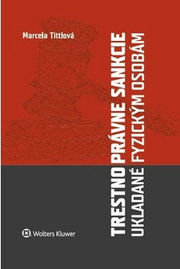 Trestnoprávne sankcie ukladané fyzickým osobám