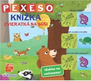 Pexeso knižka - Zvieratká na súši