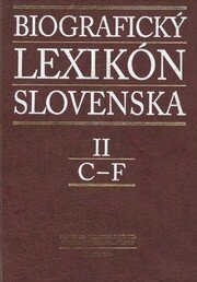 Biografický lexikón Slovenska II C-F