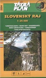 Mapa Slovenský raj 1:25000