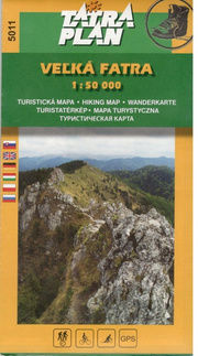 Mapa Veľká Fatra 1:50 000