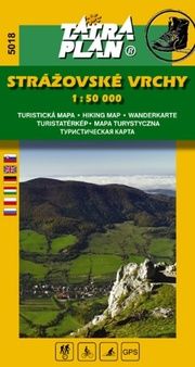 Mapa Strážovské vrchy 1:50000