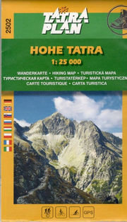 Mapa Hohe Tatra 1:25 000