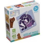 KukiKuk - Véééliké puzzle Mláďata s mámou