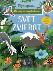 Aktivity so samolepkami - Svet zvierat