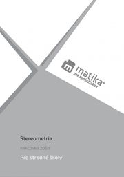 Matika pre spolužiakov: Stereometria (pracovný zošit)