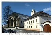 Pohľadnica Kežmarok Bazilika zimná